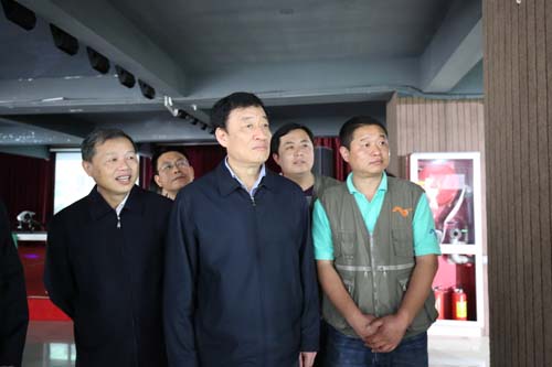 江西省委副书记刘奇视察小马奔腾影视基地